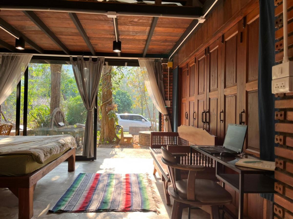Ashi Guesthouse Chiangdao Чианг Дао Екстериор снимка